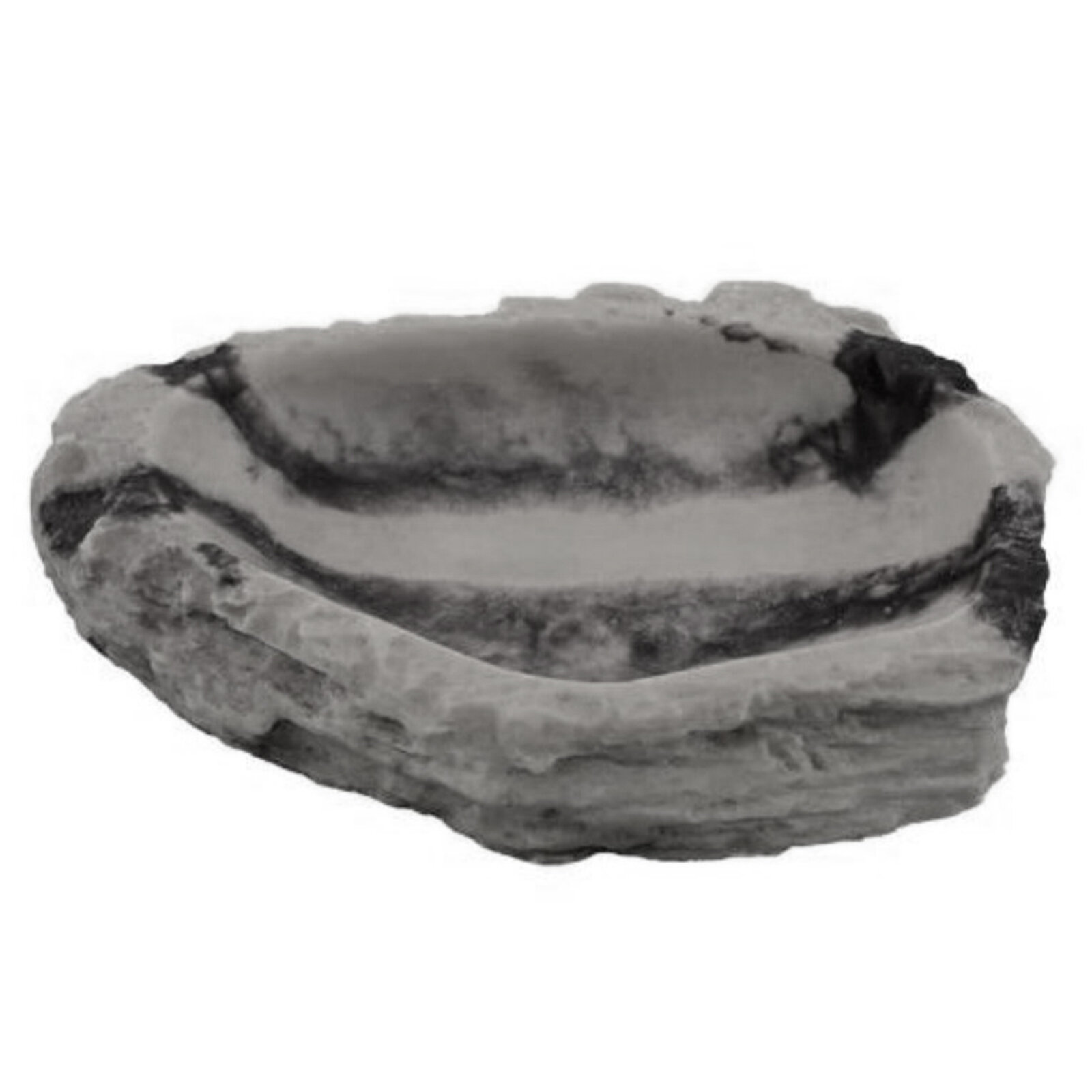 Кормушка-поилка для рептилий EXOPRIMA "Granite", 8х5х2см