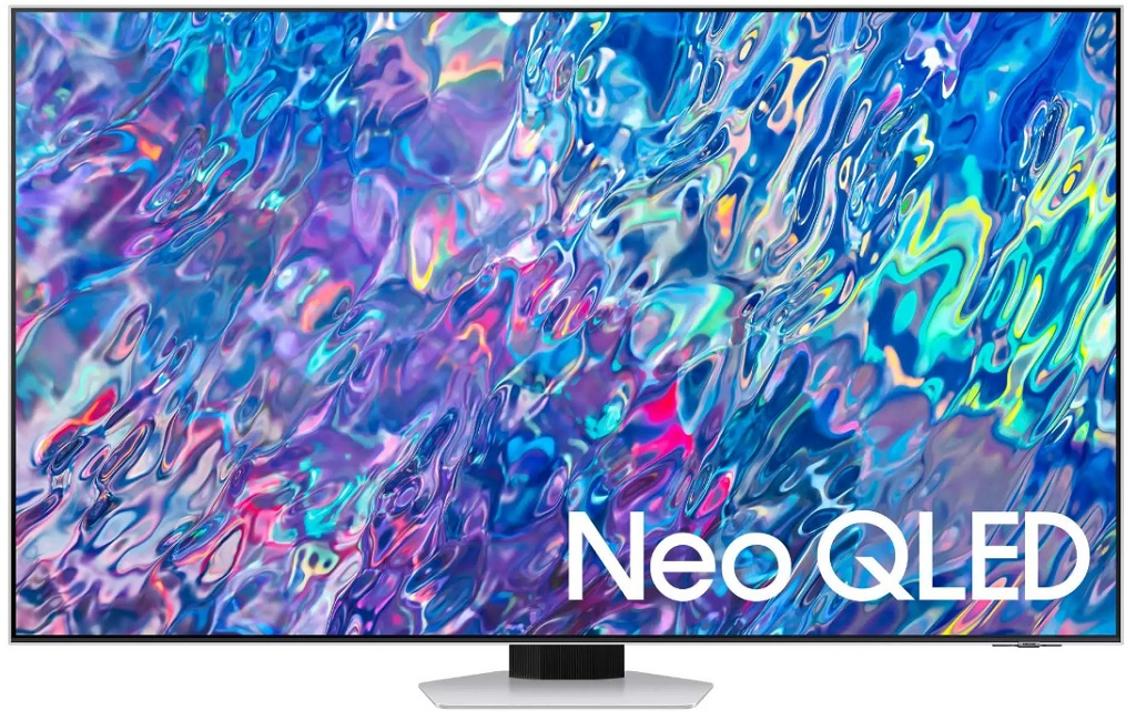 Телевизор Neo QLED Samsung QE65QN85BAU Ultra HD 4K Tizen OS 2022 яркое серебро