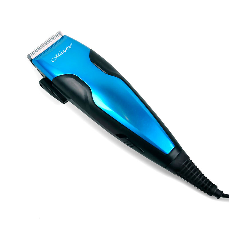 Машинка для стрижки волос 15 Вт Maestro MR-650C-BLUE синий
