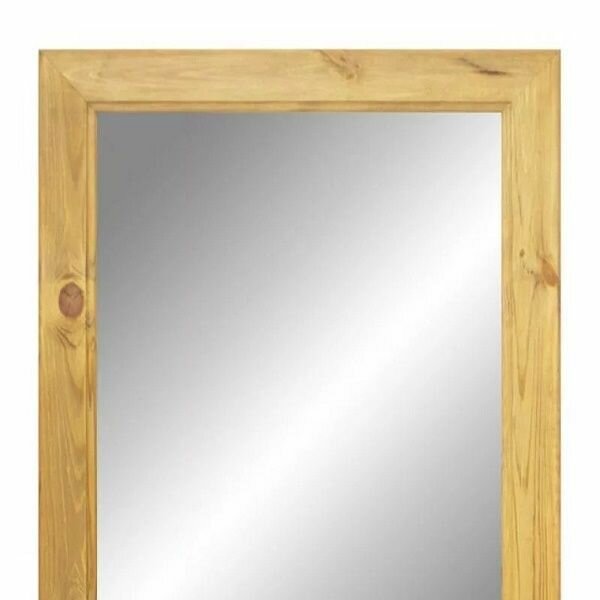 Зеркало в деревянной раме MIRMEX110х80 см - фотография № 5