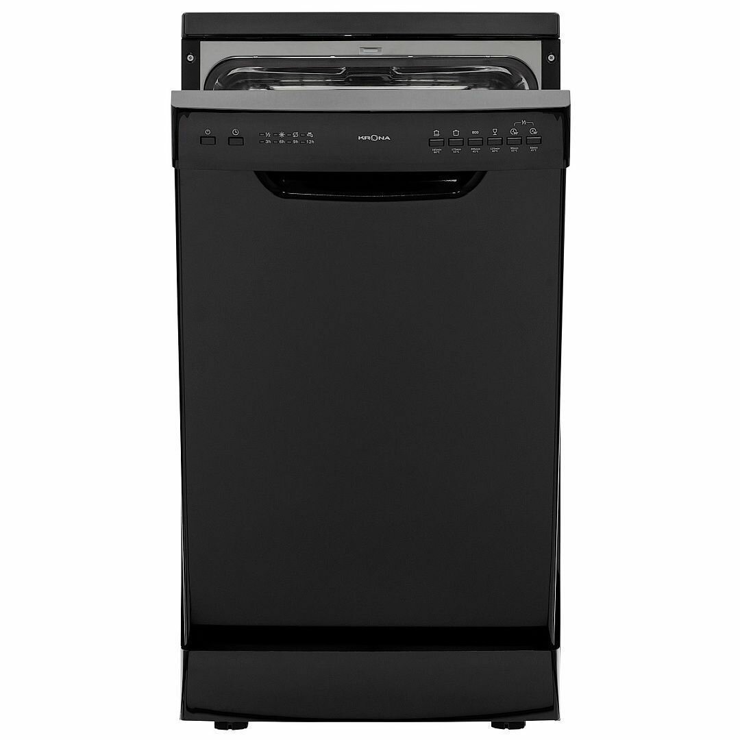Посудомоечная машина KRONA RIVA 45 FS BL, черный