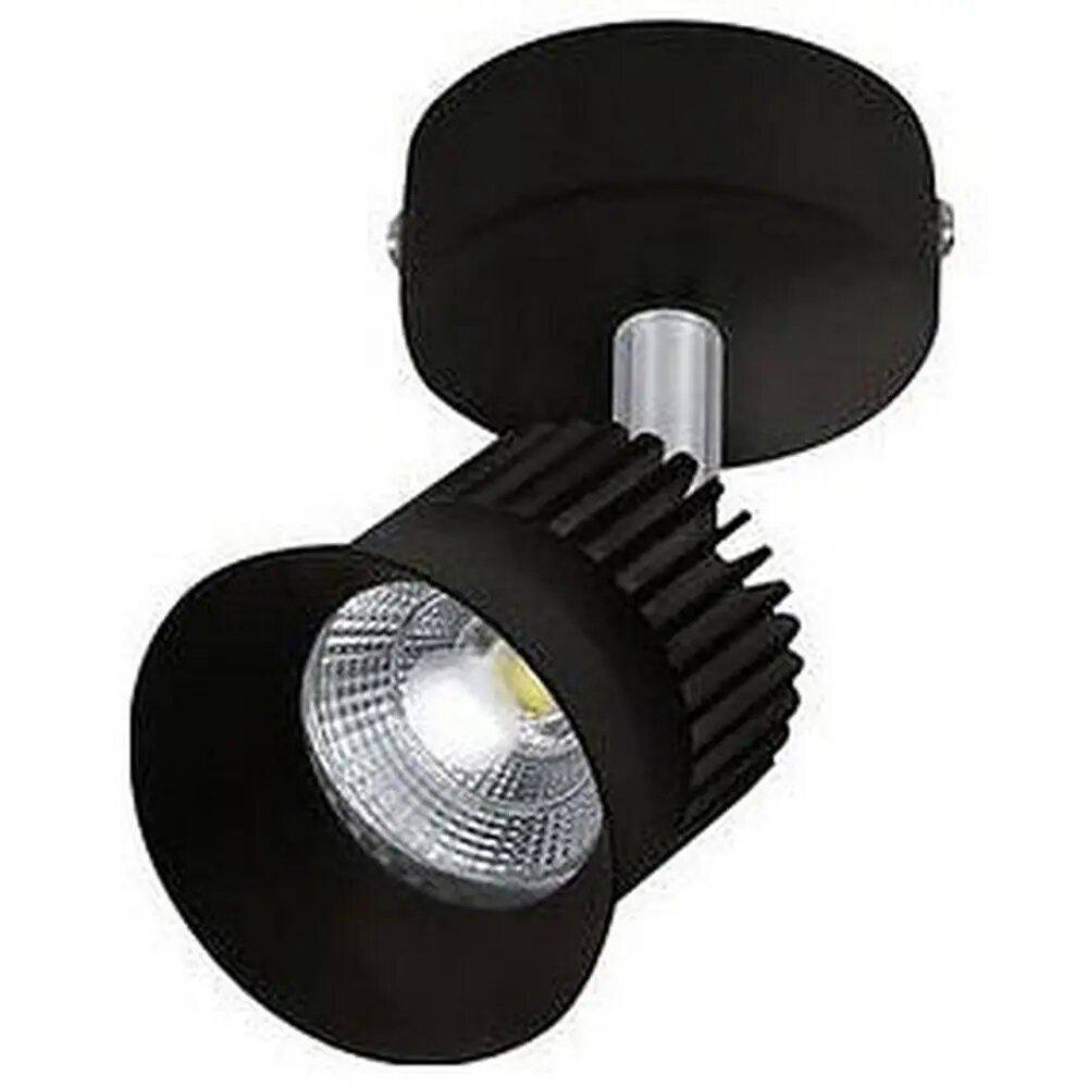 фото Спот поворотный светодиодный Horoz electric Beyrut 3 м² нейтральный белый свет цвет черный