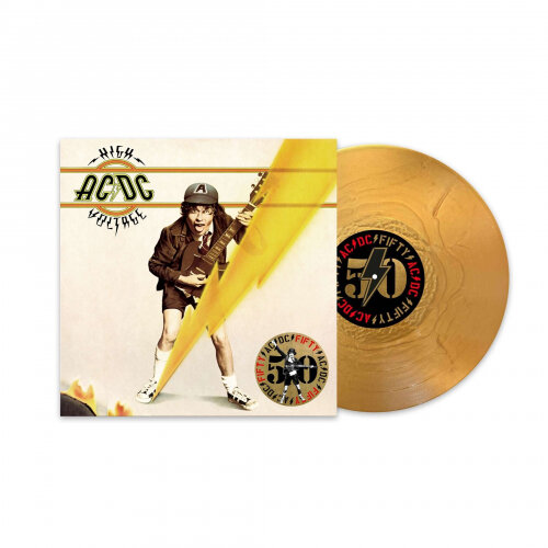 Виниловая пластинка Sony Music AC/DC - High Voltage (50th Anniversary Edition) (Gold Nugget Vinyl)