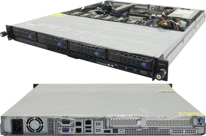 Сервер в корпусе высотой 1U Никс aS6000/1U Z0777035 Xeon E 2386G/32 ГБ/2 x 4 Тб HDD/Aspeed AST2600 /Windows 10 Профессиональная