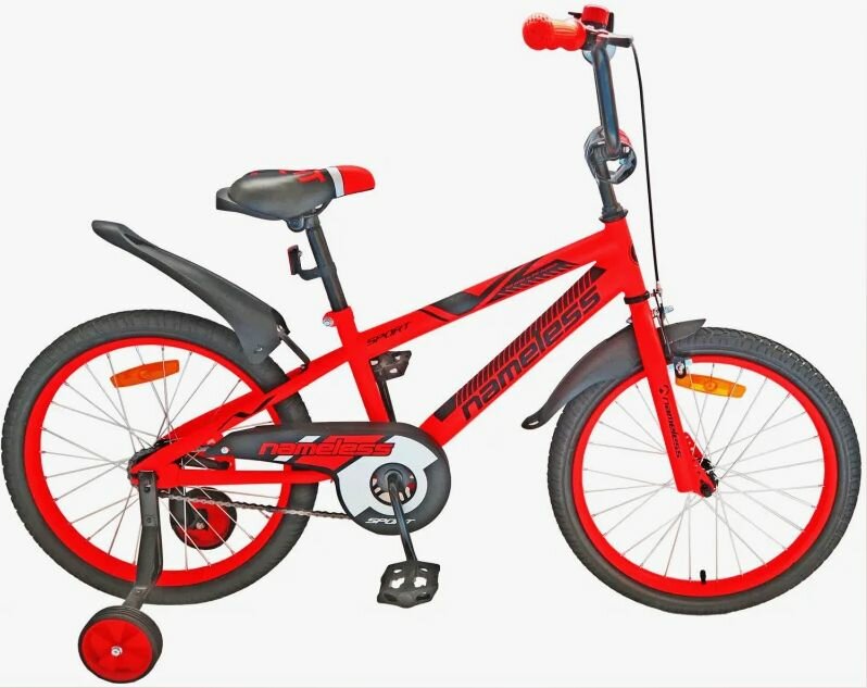 Велосипед детский 20" NAMELESS SPORT красный коралл/черный