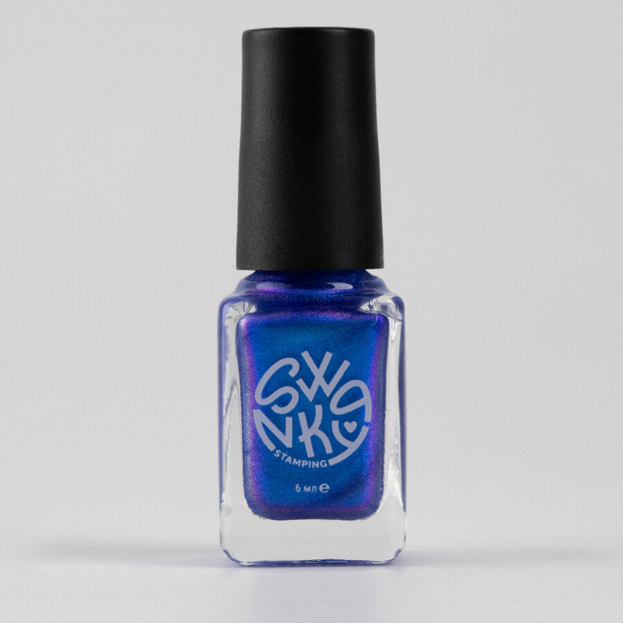 Лак для стемпинга Swanky Stamping Indigo №129, 6 мл