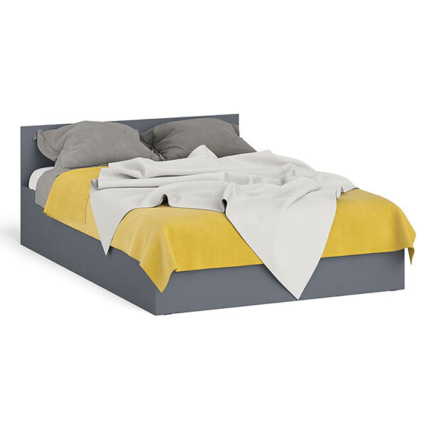 Кровать Мори 1400, цвет графит