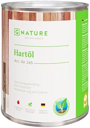 Gnature Масло твердое GNature 245 Hartöl 075 л. 2017 Прозрачный коричневый