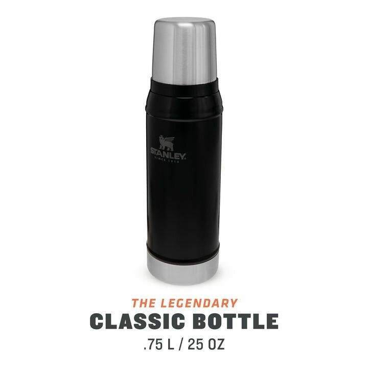 Термос Stanley Classic Legendary Bottle 0,75 л (Matte Black Pebble) - фотография № 2