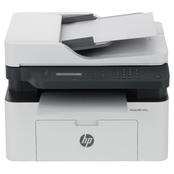 МФУ лазерное HP Laser MFP 137fnw ч/б A4