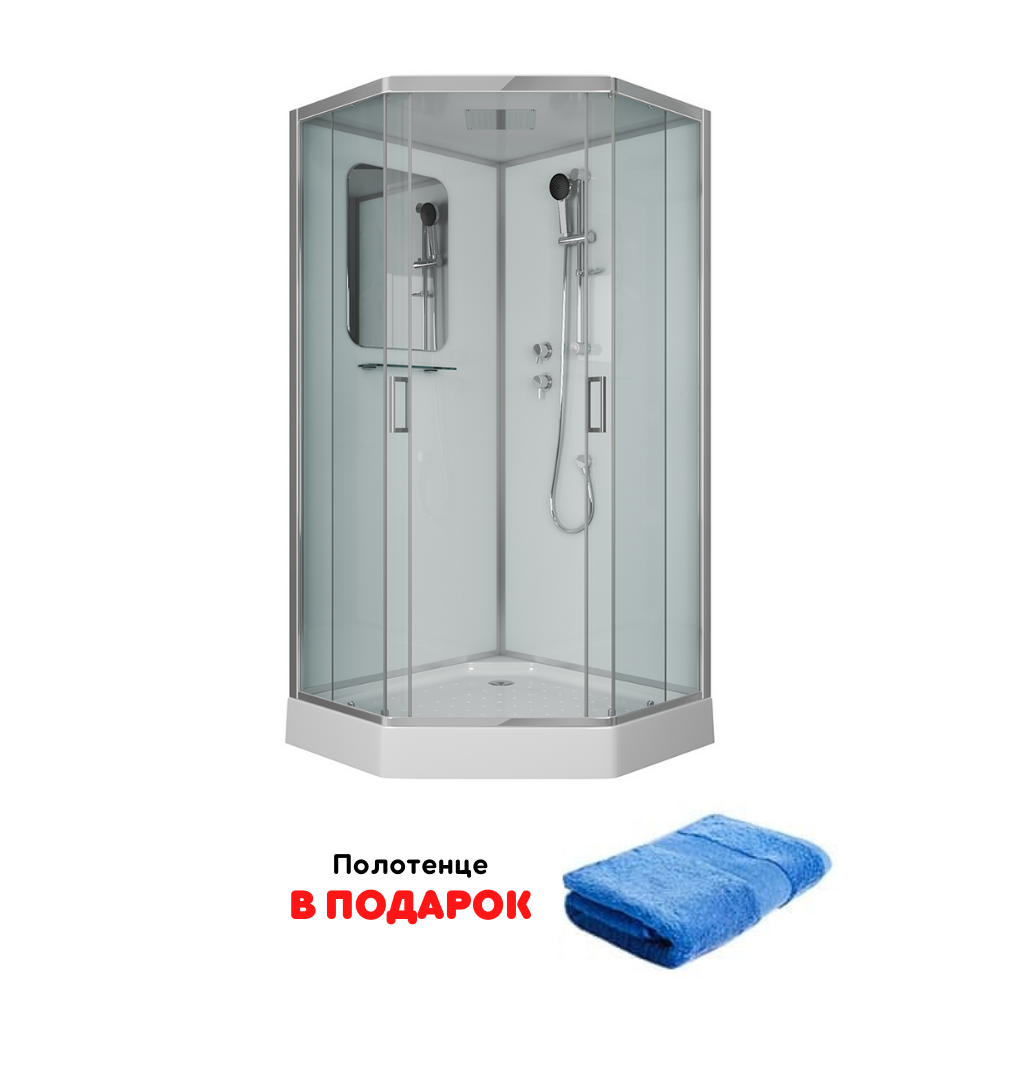 Душевая кабина Niagara Premium NG-6001-01D 90х90 см