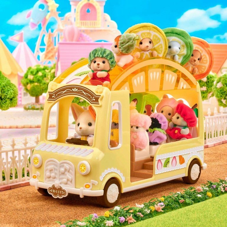 Sylvanian Families Набор "Фруктовый автобус для малышей" 2186