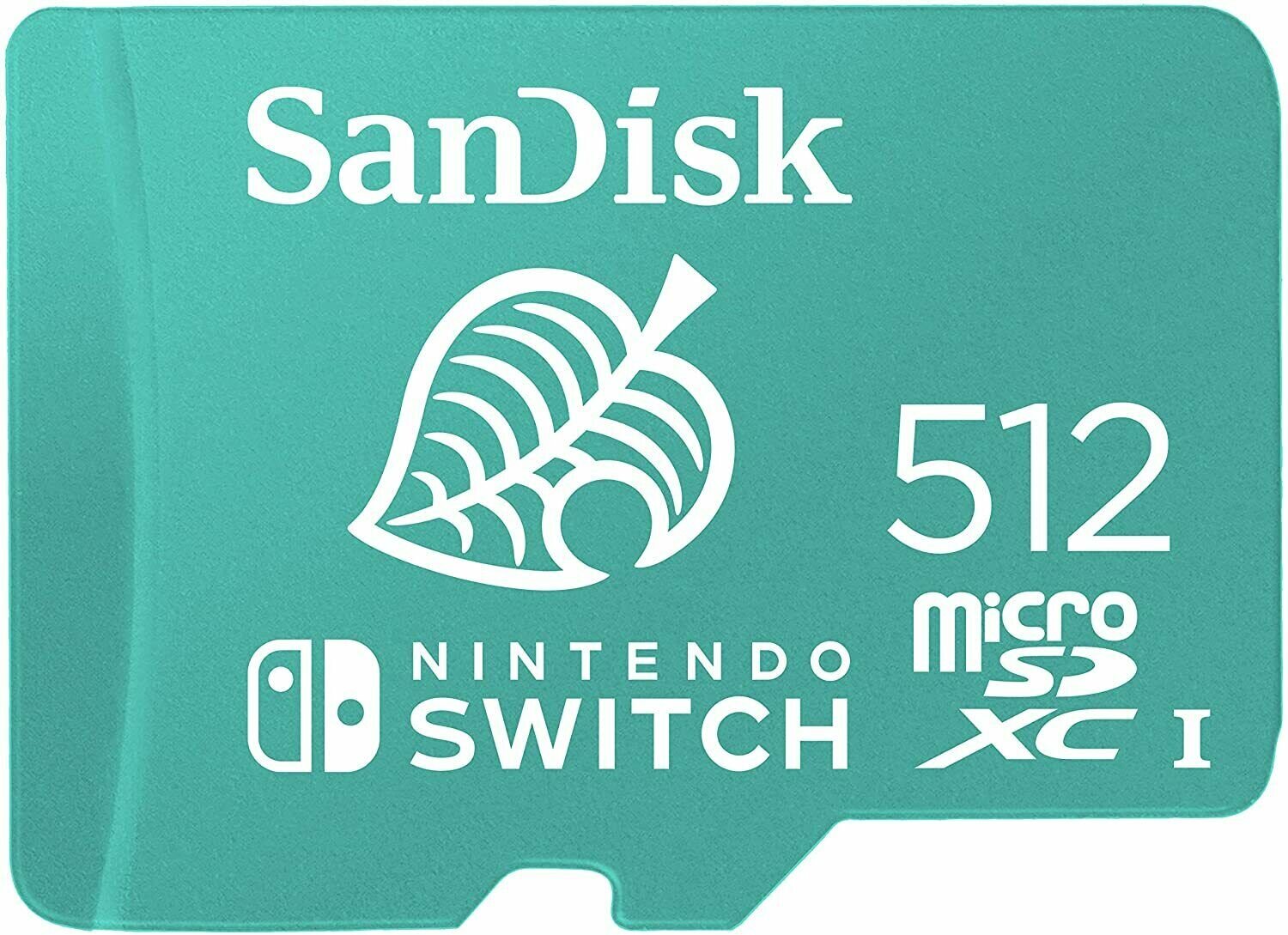 Карта памяти SanDisk microSDXC 512Gb (Animal Crossing) для Nintendo Switch (SDSQXAO-512G-GNCZN)