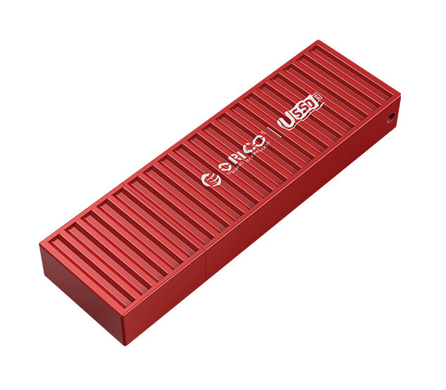Внешний SSD диск Orico USSD-J-C512G, 512 ГБ, 560/480 MB/s, красный