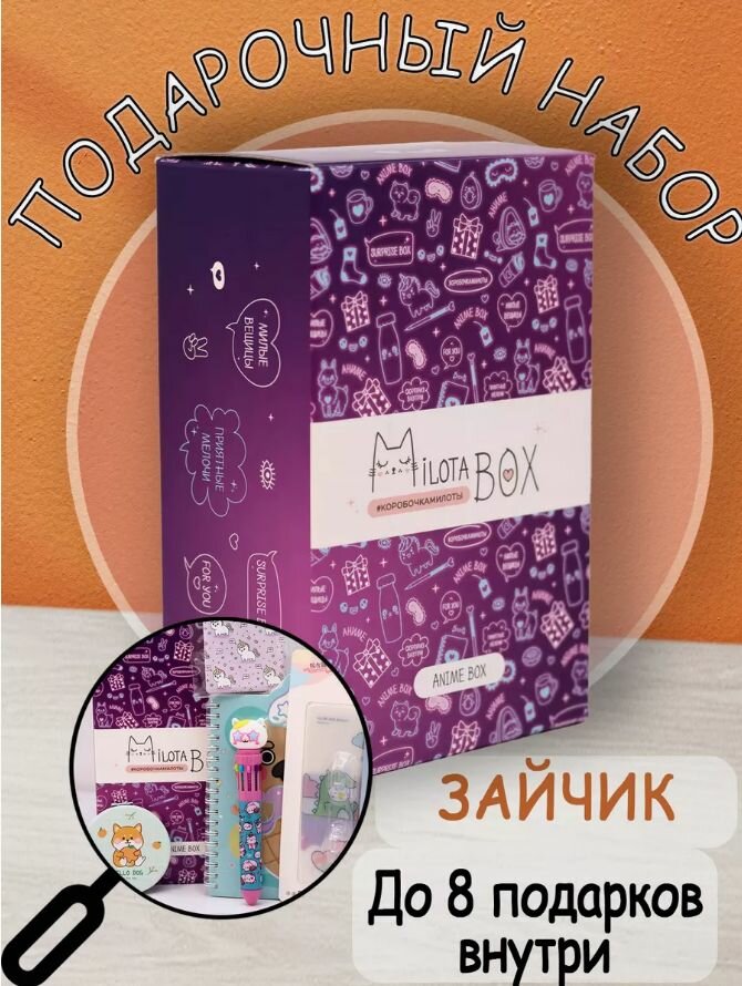 Коробочка сюрприз MilotaBox mini "Anime Box" аниме милота бокс, милотабокс, подарочный бокс