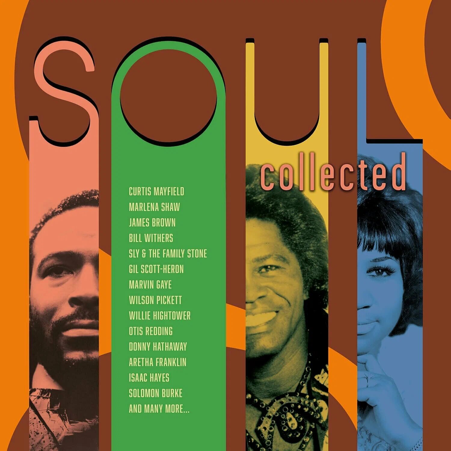 Various Artists / Soul Collected (Yellow & Orange) (2LP)