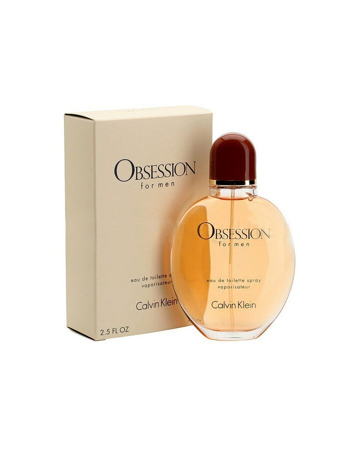 Calvin Klein Мужской Obsession For Men Туалетная вода (edt) 75мл