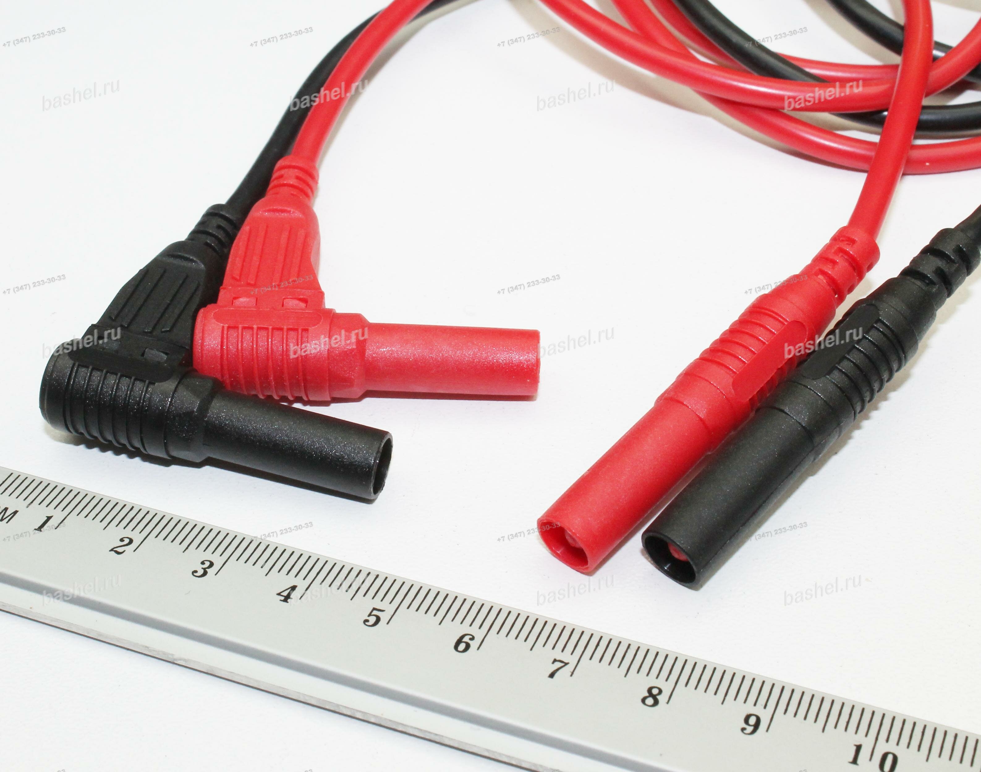 фото TL-2b-2b-TL-32A-silicon 100cm, Шнур соединительный, 2.5кв.мм, 1000V, 32A, 2 «Банана» - 2 «Банана» электротовар