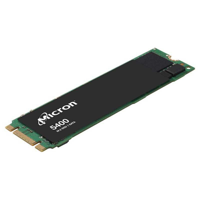 Micron SSD 5400 PRO, 960GB, 2.5" 7mm, SATA3, 3D TLC, R/W 540/520MB/s, IOPs 95 000/33 000, TBW 2628, DWPD 1.5 (12 мес.)