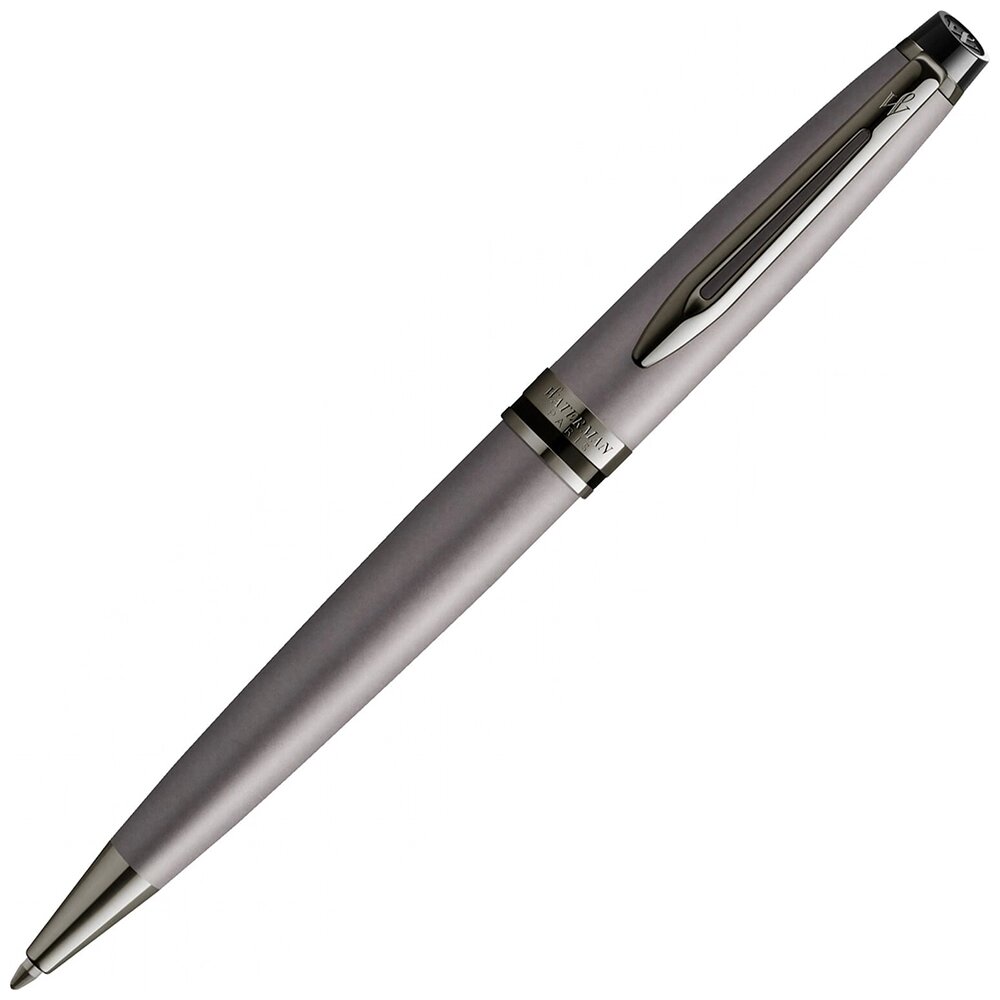 Waterman Expert DeLuxe - Metallic Silver RT, шариковая ручка, M