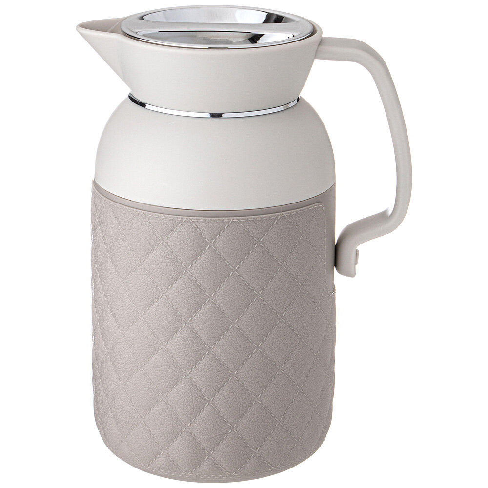 фото Термос 1л цвет бежевый Agness (197740)