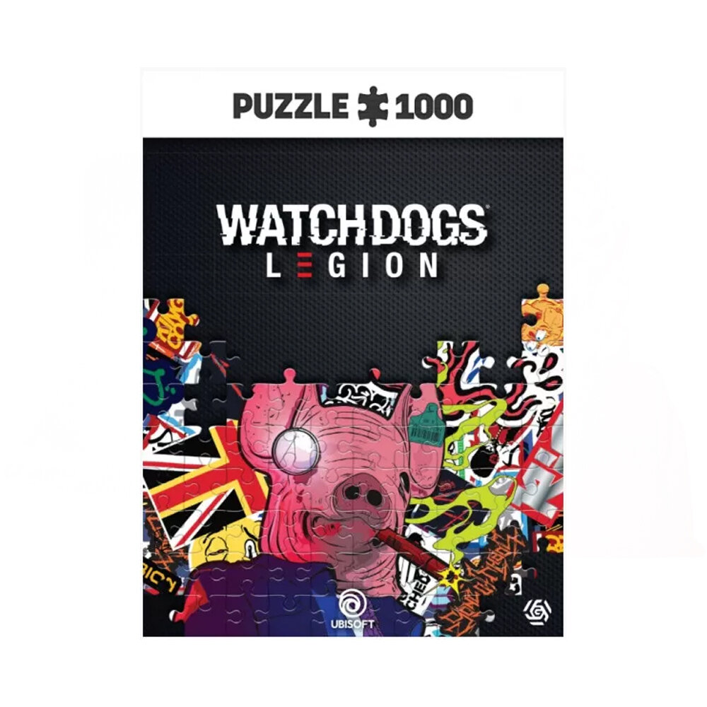 Пазл Good Loot Watch Dogs: Legion Pig Mask 1000 элементов - фото №5