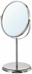 Икея / IKEA TRENSUM, тренсум, зеркало, нержавеющая сталь, 17 см