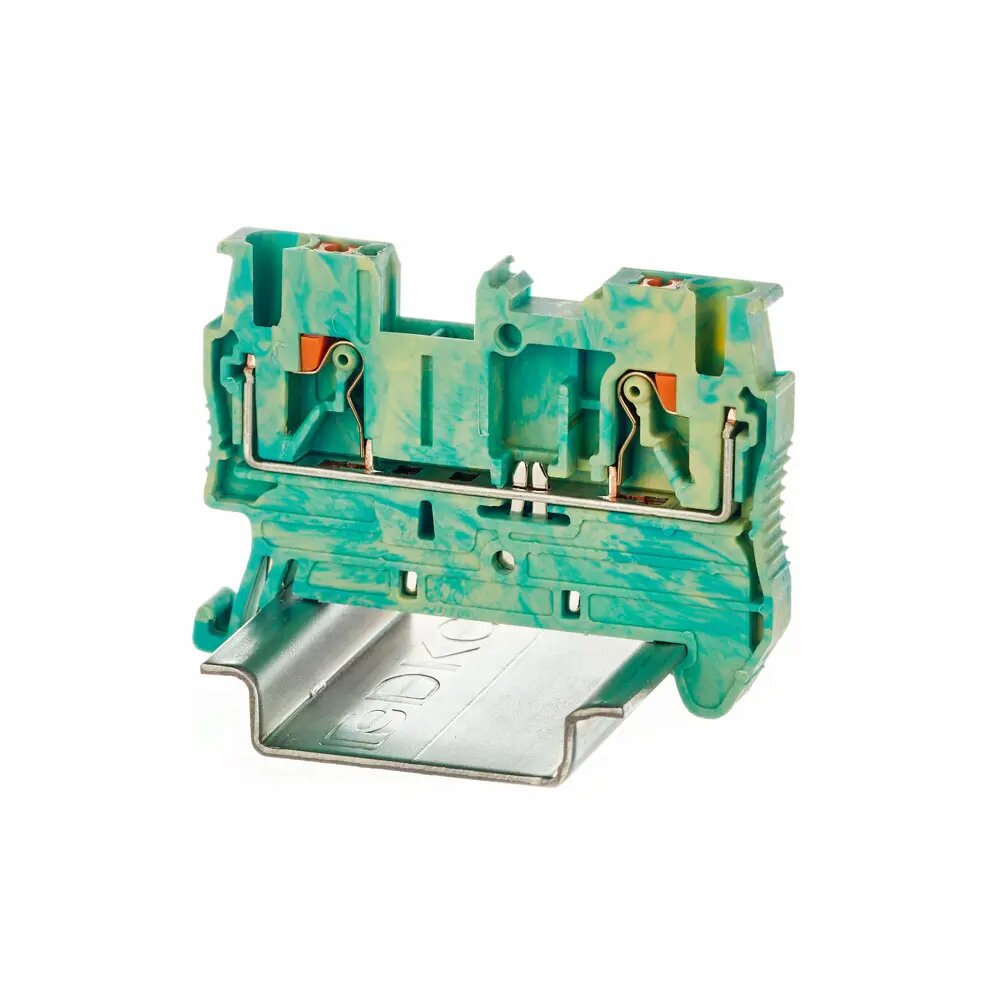 фото Клемма заземления DKC Nuputuk VPR-2.5-PE-YG 2.5 мм 140 шт.