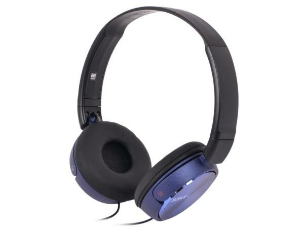 Гарнитура Sony MDR-ZX310AP синий