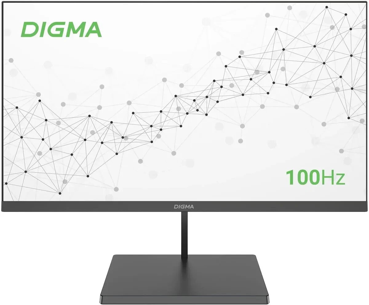 Монитор Digma 23.8" Progress 24A501F 1920x1080 с частотой 100 Гц антибликовое покрытие черный