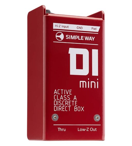 D1mini D.I. Box Дибокс преобразователь сигнала для гитары активный Simpleway Audio