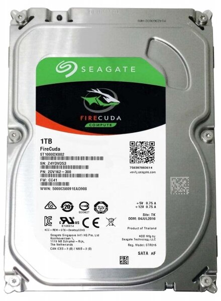 Жесткий диск Seagate ST1000DX002 1Tb 7200 SATAIII 3.5" HDD