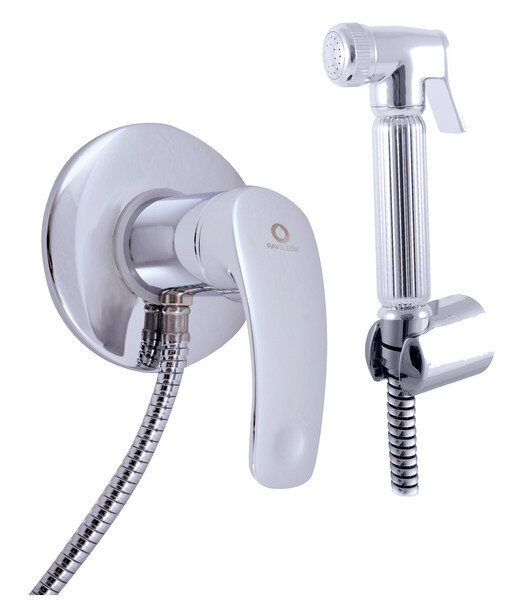 MS047/1 MISSISSIPPI - смеситель для биде с металлической лейкой, скрытый монтаж RAV Slezak