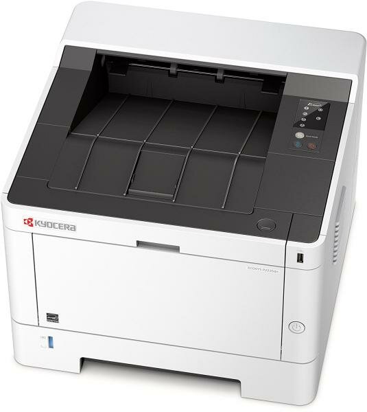 Принтер лазерный KYOCERA ECOSYS P2235dn, ч/б, A4, белый/черный