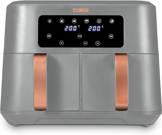 Аэрофритюрница Tower T17137MSH Vortx (Grey & Rose Gold)