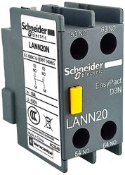 Блок контактный дополнительный LANN20N Schneider Electric 10A 690V 1NO + 1NO