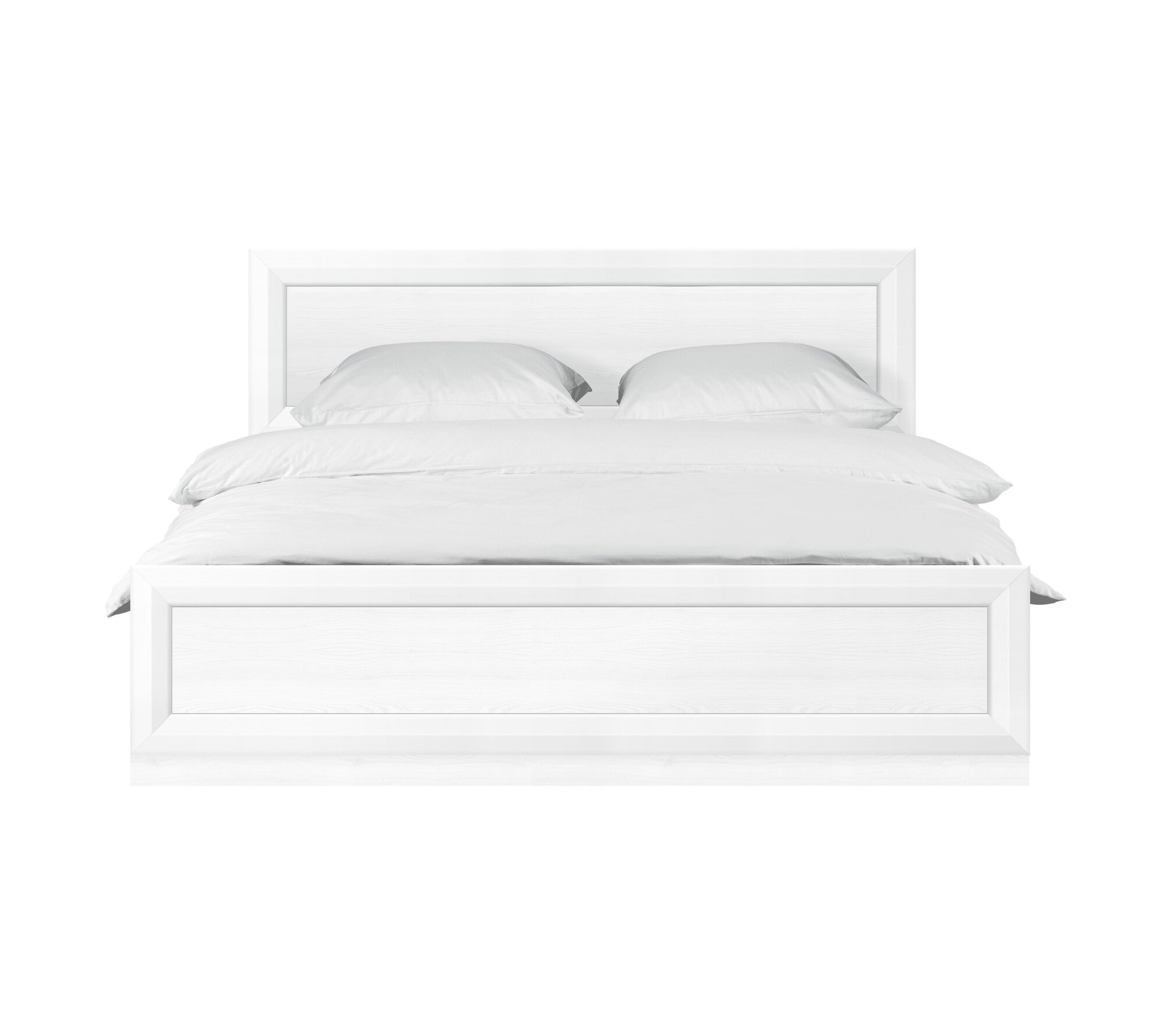 фото Кровать БРВ Мебель MALTA B136-LOZ140x200 Лиственница сибирская/Орех лион