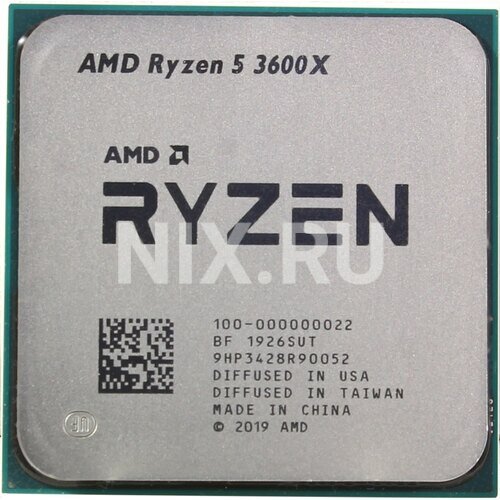Процессор AMD Ryzen 5 3600X AM4 6 x 3800 МГц