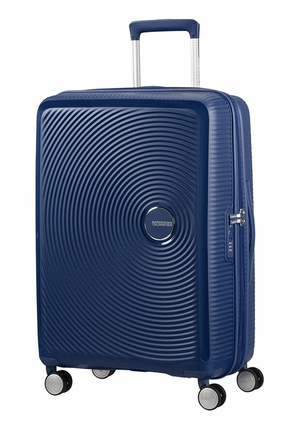 Чемодан 67см American Tourister Soundbox синий