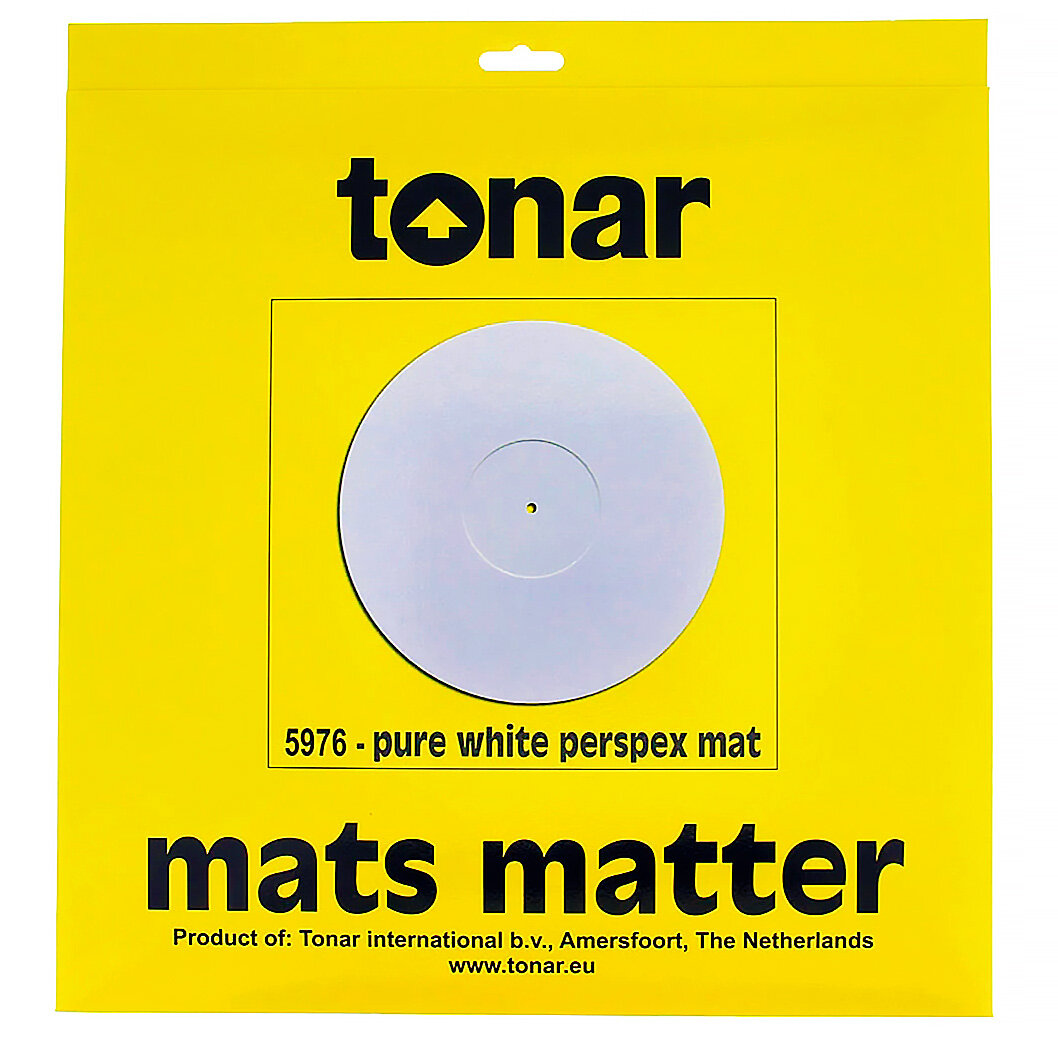 Слипмат Tonar 5976 Pure White Perspex Mat