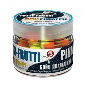 Бойлы плавающие Sonik Baits Tutti Frutti-Pineapple Fluo Pop-Ups 14Мм 90Мл
