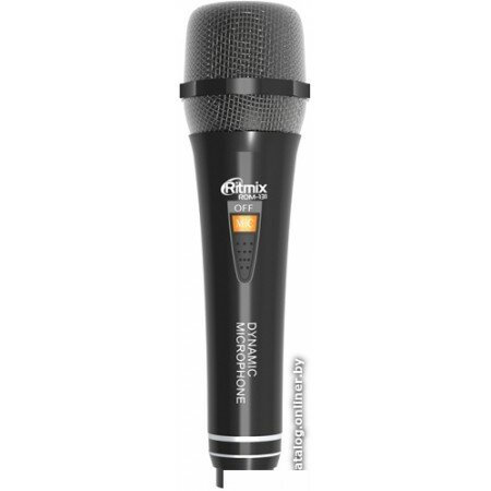 Микрофон Ritmix RDM-131 (черный)