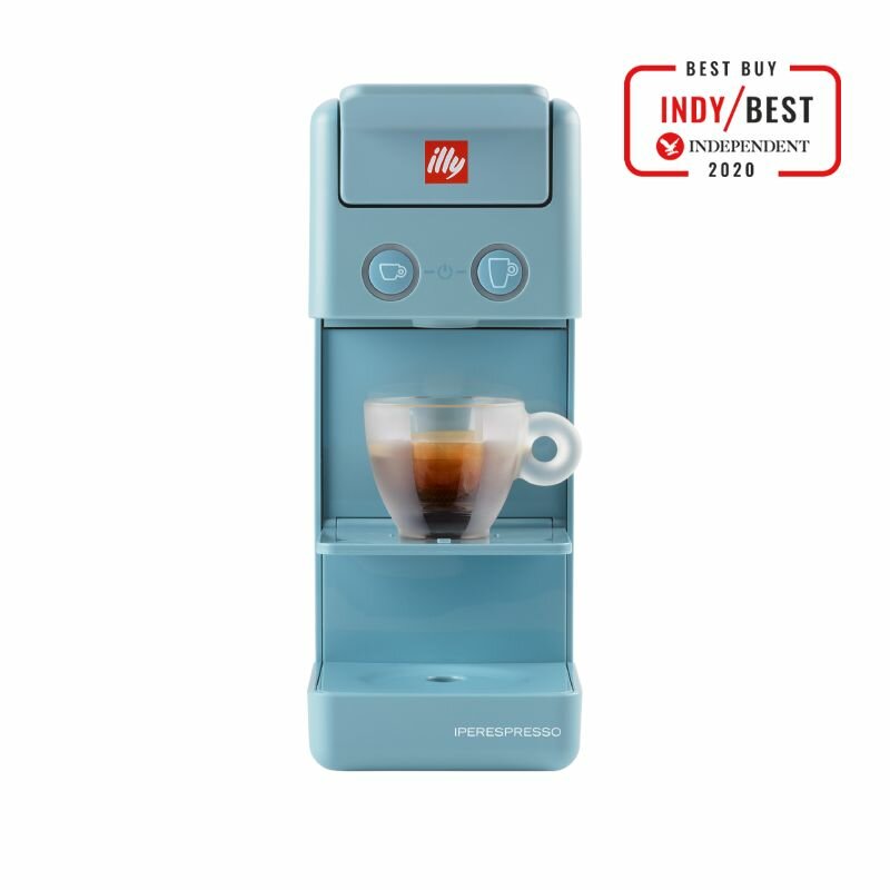 Капсульная кофемашина illy Y3.3 Espresso (Blue) - фотография № 1