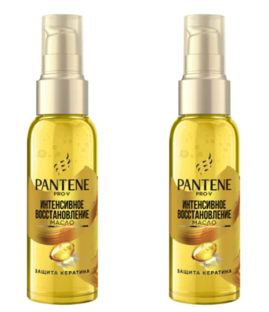 фото Масло для волос Pantene Pro-V Интенсивное восстановление, 100 мл, 2 шт