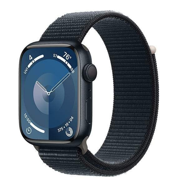 Apple Watch Series 9 GPS 45mm Aluminium Case with Midnight Sport Loop (MR9C3)