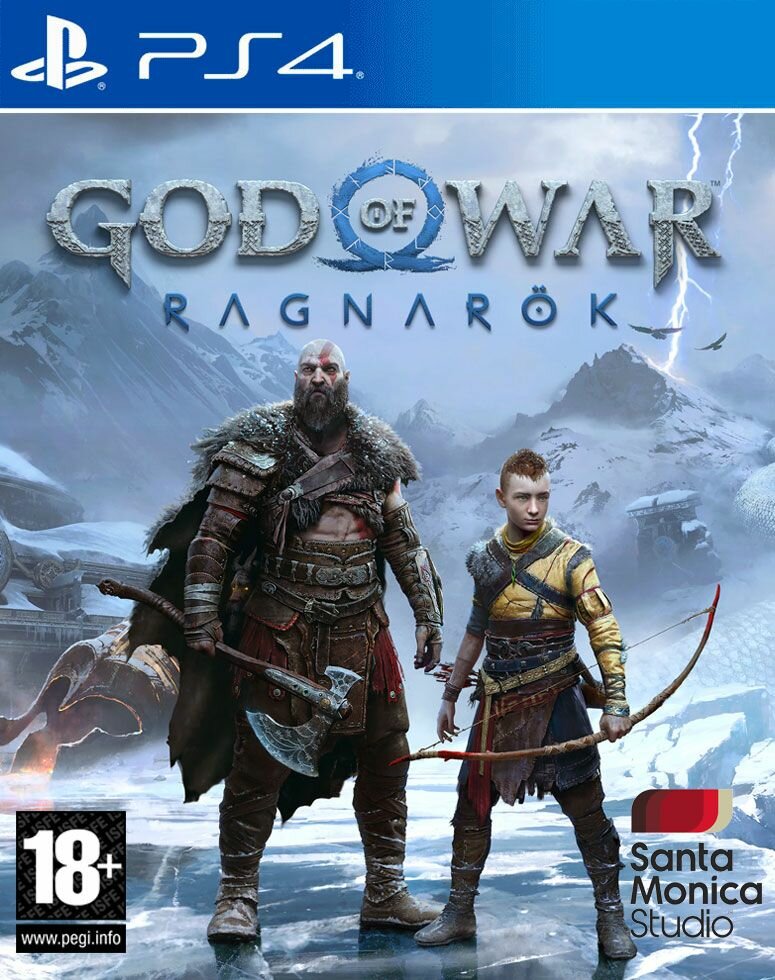 Игра God of War Ragnarok (Полностью на русском языке) (PS4)