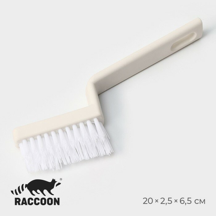 Raccoon Щётка для сложных загрязнений Raccoon Breeze, 20×2,5 см, жесткий скошеный ворс 3 см