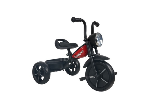 фото Велосипед без ручки Chopper красный