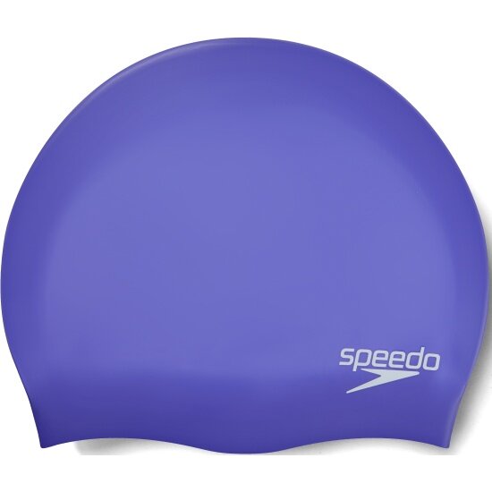 Шапочка для плавания Speedo Plain Moulded Silicone Cap, purple, 8-7098415333-5333