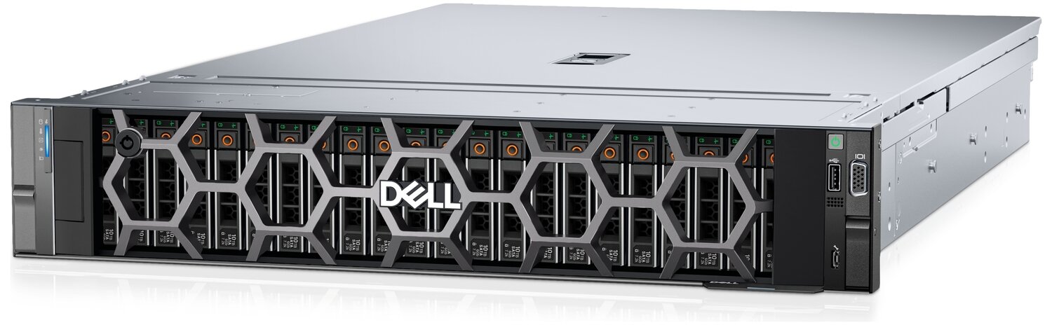 Сервер DELL PowerEdge R760 P760-01 форм-фактор 2U/Intel Xeon Gold-6444Y(36GHz)/64GB DDR5-4800 RDIMM/480GB 24x25"
